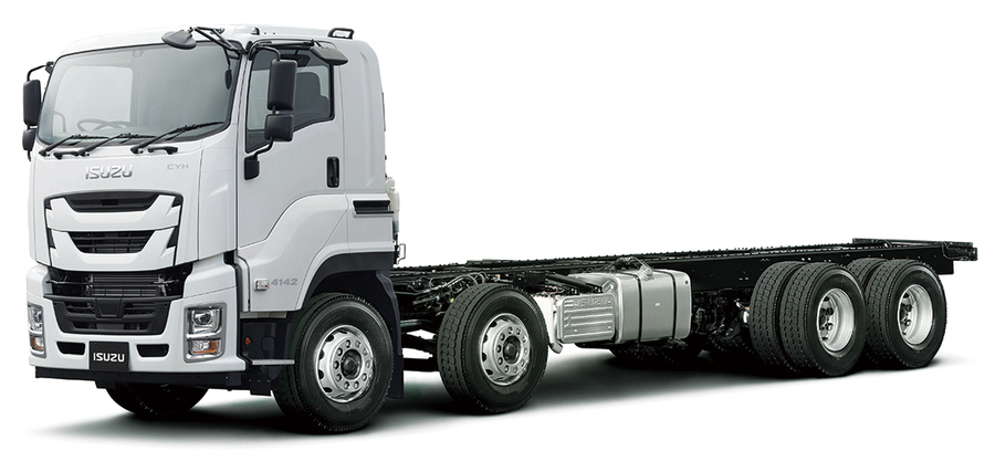 8x4重型前向控制卡车